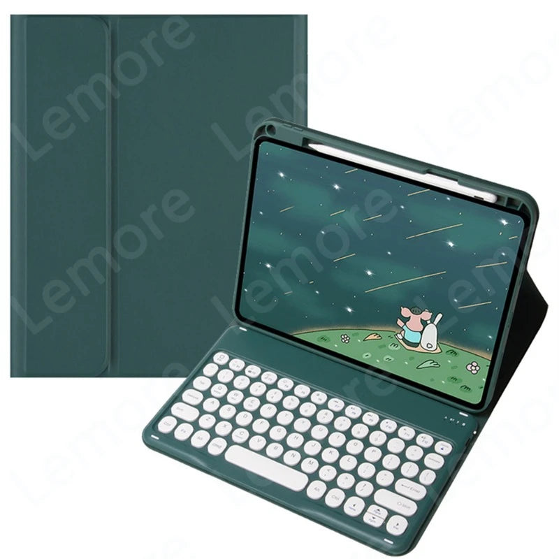 Housse de tablette pour clavier Redmi Pad 2, étui de support de 11 pouces avec fente pour crayon pour clavier espagnol Xiaomi Redmi Pad 2 2025