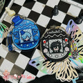 Porte-clés de majordome noir pour femmes et hommes, en acrylique, Ciel Phantomhive, pendentif, accessoires d'ornement, cadeau pour ami