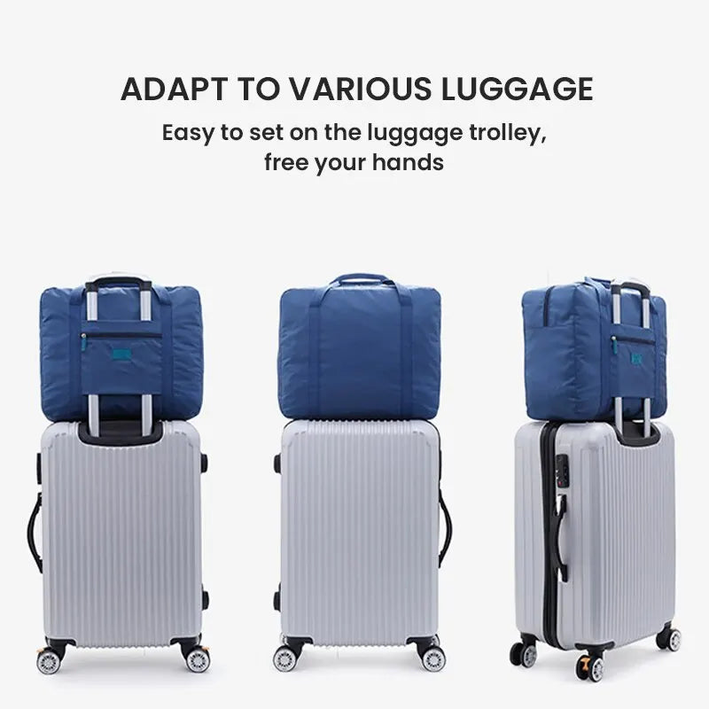 Sac de voyage pliable, sac de voyage léger pour femmes et hommes, fourre-tout, sac à bagages de transport, sac de nuit pour week-end Camara Shopping Sac de voyage pliable, sac de voyage léger pour femmes et hommes, fourre-tout, sac à bagages de transport, sac de nuit pour week-end