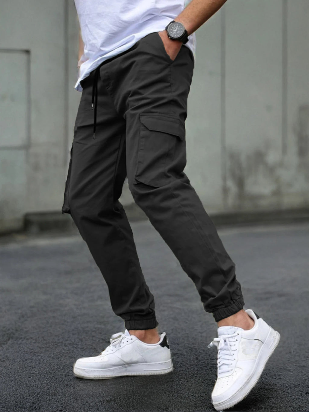 Nouveaux pantalons de travail pour hommes avec plusieurs poches et pantalons à jambes, pantalons d'extérieur décontractés pour hommes Camara Shopping Nouveaux pantalons de travail pour hommes avec plusieurs poches et pantalons à jambes, pantalons d'extérieur décontractés pour hommes