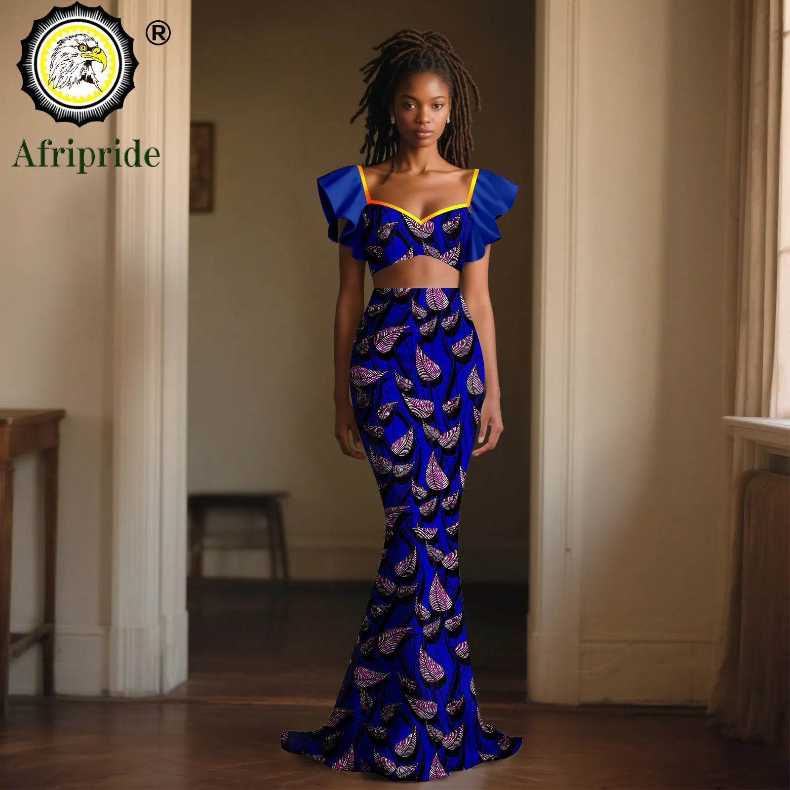 Vêtements africains pour femmes, haut court à manches évasées et jupes Maxi, ensemble 2 pièces, tenues Dashiki, tenue de fête Sexy Ankara, 2526060 Camara Shopping Vêtements africains pour femmes, haut court à manches évasées et jupes Maxi, ensemble 2 pièces, tenues Dashiki, tenue de fête Sexy Ankara, 2526060