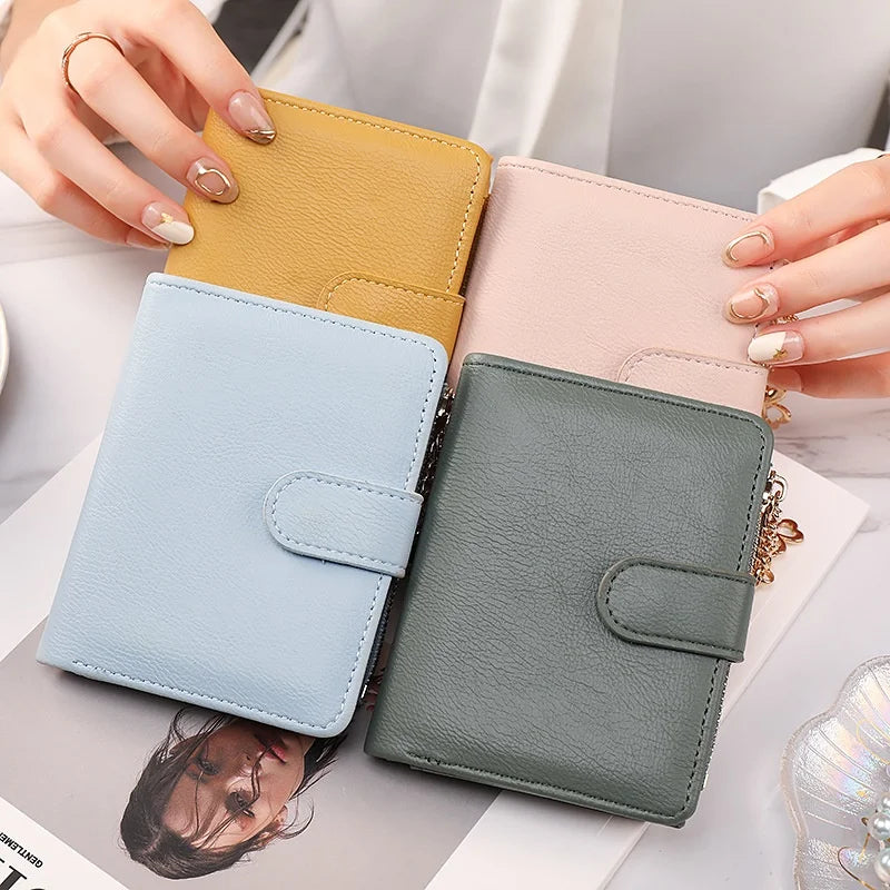 Portefeuille à main tendance pour femmes, couleur unie, en cuir PU souple, porte-cartes multiples, sac à main pour les courses en plein air Camara Shopping Portefeuille à main tendance pour femmes, couleur unie, en cuir PU souple, porte-cartes multiples, sac à main pour les courses en plein air