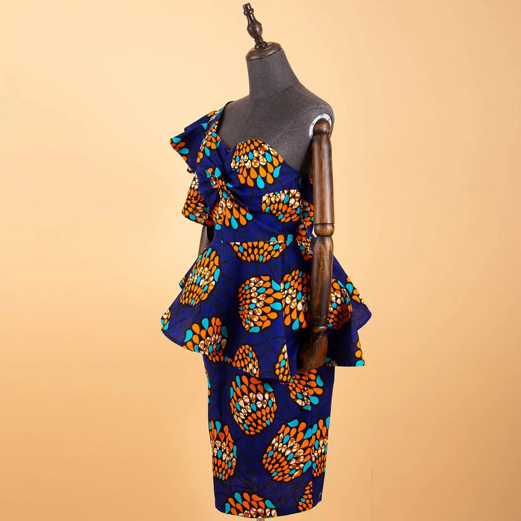 Ensemble africain 2 pièces pour femmes, haut court + jupe imprimée, vêtements Ankara, tenues Dashiki, chemisier, chemise, jupe Midi, décontracté, S1926100 Camara Shopping Ensemble africain 2 pièces pour femmes, haut court + jupe imprimée, vêtements Ankara, tenues Dashiki, chemisier, chemise, jupe Midi, décontracté, S1926100