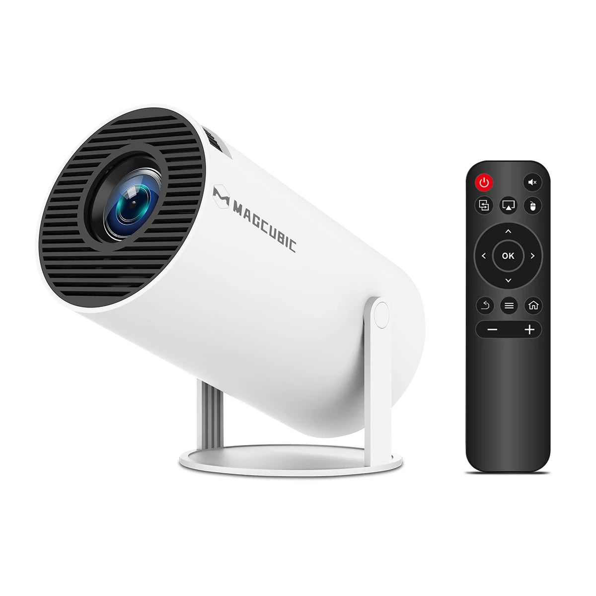 Projecteur extérieur Magcubic HY300 Pro+ 8K, 8000 lumens, Android 14, WiFi 6, BT5.4, portable, haut-parleur HiFi 5W, 720P HD Camara Shopping Projecteur extérieur Magcubic HY300 Pro+ 8K, 8000 lumens, Android 14, WiFi 6, BT5.4, portable, haut-parleur HiFi 5W, 720P HD