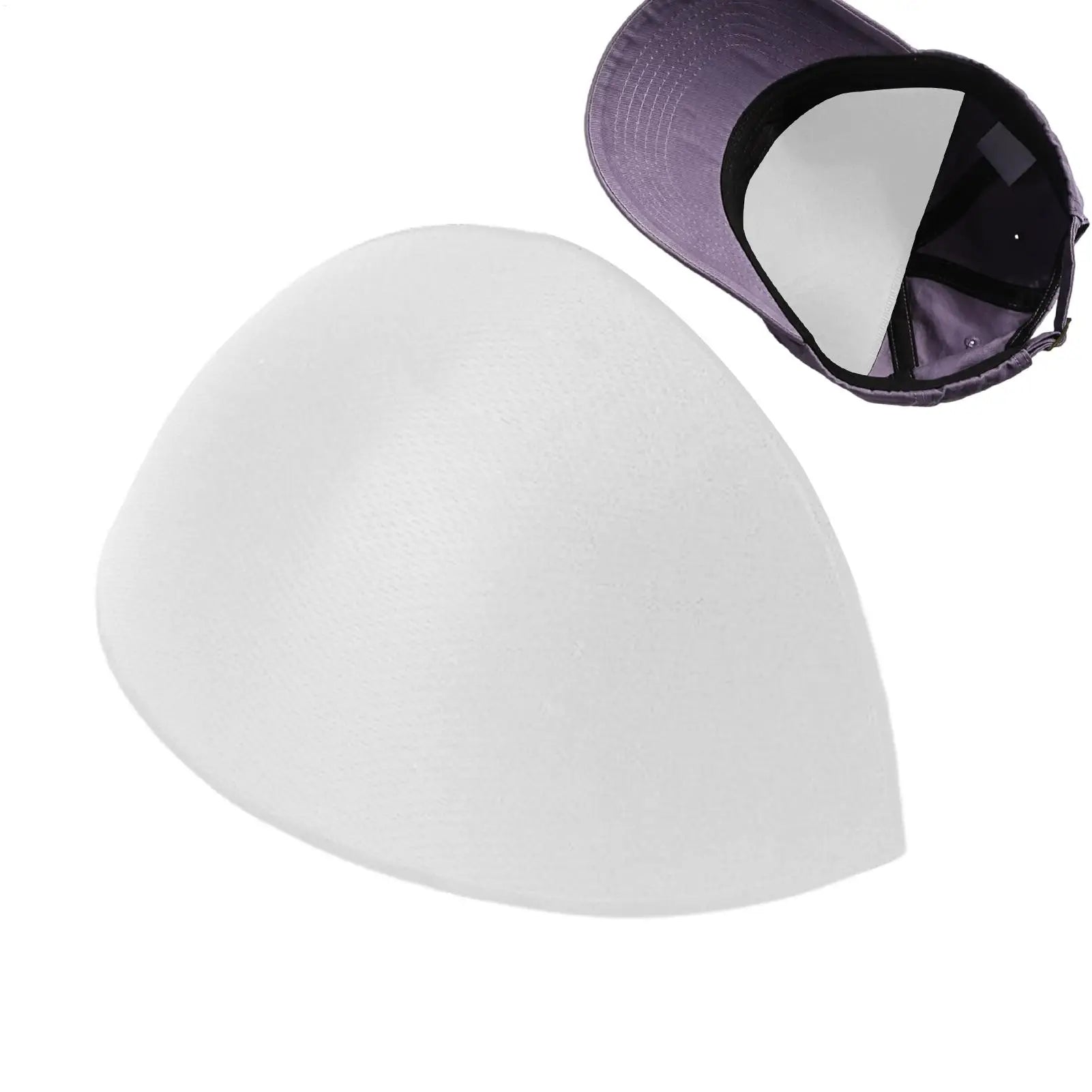 Insert de visière pour casquettes de baseball, support intérieur réglable en coton pour casquettes, pour adultes, familles et amis Camara Shopping Insert de visière pour casquettes de baseball, support intérieur réglable en coton pour casquettes, pour adultes, familles et amis