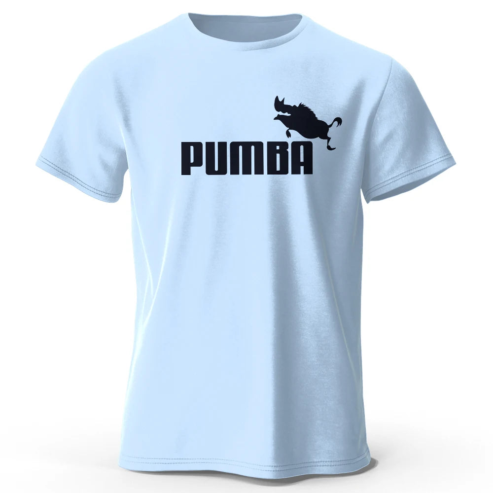 T-shirt décontracté surdimensionné pour hommes, T-shirt imprimé Joke The Pumba, 100% coton, t-shirts graphiques amusants surdimensionnés pour hommes, hauts d'été Camara Shopping T-shirt décontracté surdimensionné pour hommes, T-shirt imprimé Joke The Pumba, 100% coton, t-shirts graphiques amusants surdimensionnés pour hommes, hauts d'été