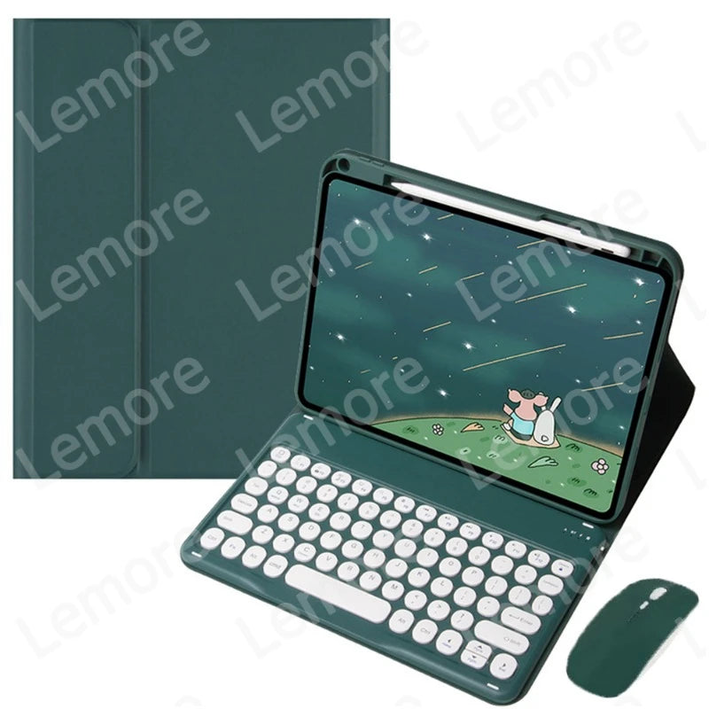 Housse de tablette pour clavier Redmi Pad 2, étui de support de 11 pouces avec fente pour crayon pour clavier espagnol Xiaomi Redmi Pad 2 2025