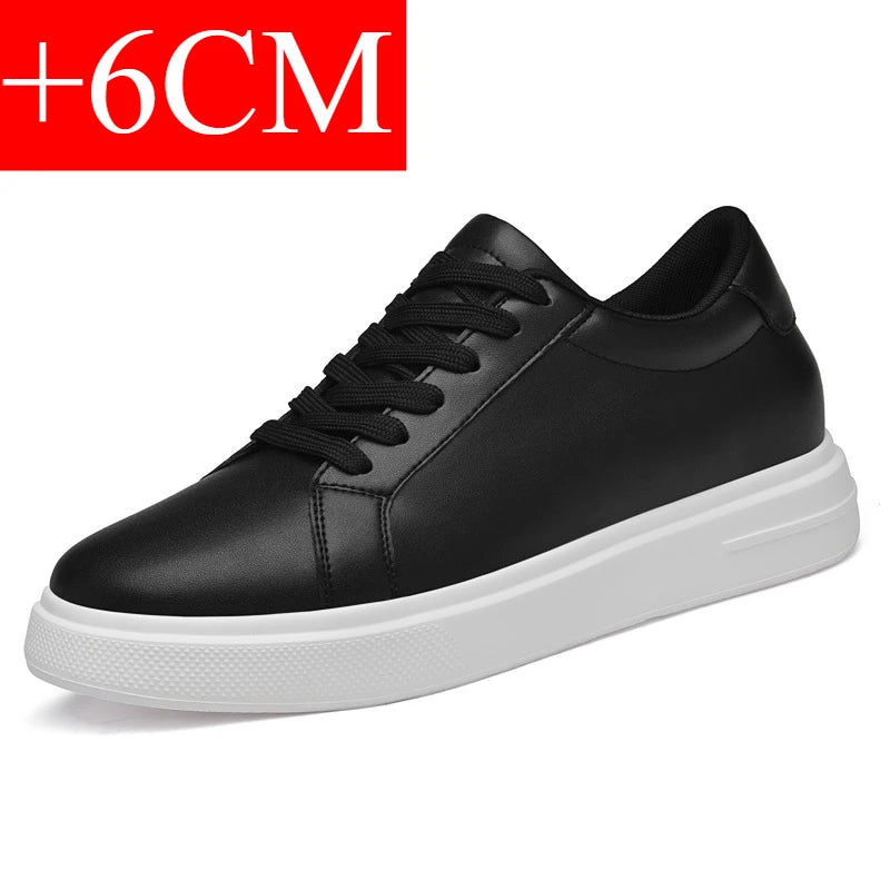 Nouveaux hommes baskets ascenseur chaussures rehaussant la hauteur augmenter semelle intérieure 6-10CM talons hauts chaussures en cuir chaussures de Sport hommes chaussures Camara Shopping Nouveaux hommes baskets ascenseur chaussures rehaussant la hauteur augmenter semelle intérieure 6-10CM talons hauts chaussures en cuir chaussures de Sport hommes chaussures