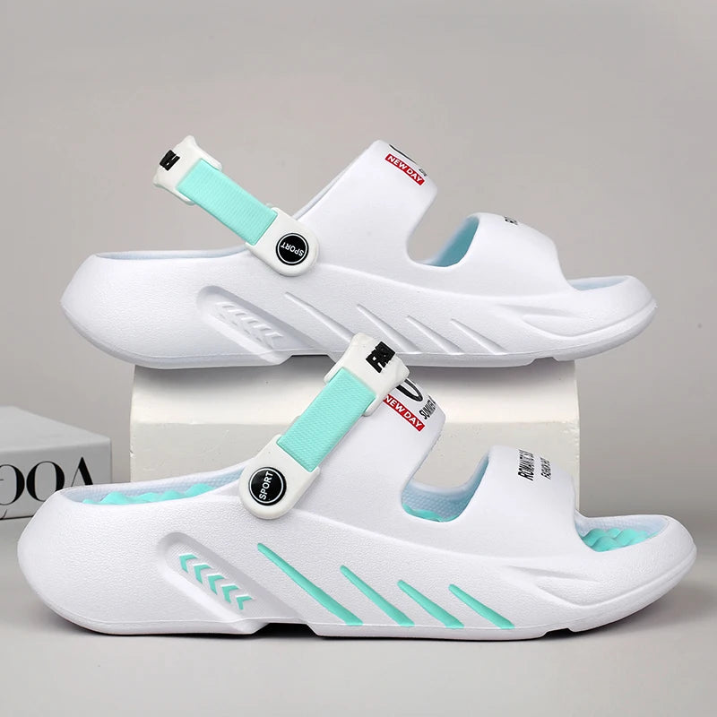 Massage Men Slippers Summer Breathable EVA Slippers Dual Purpose Sandals For Men Lightweigh Sumer Shoes For Men Plus Size 39-48 Camara Shopping Massage Men Slippers Summer Breathable EVA Slippers Dual Purpose Sandals For Men Lightweigh Sumer Shoes For Men Plus Size 39-48
