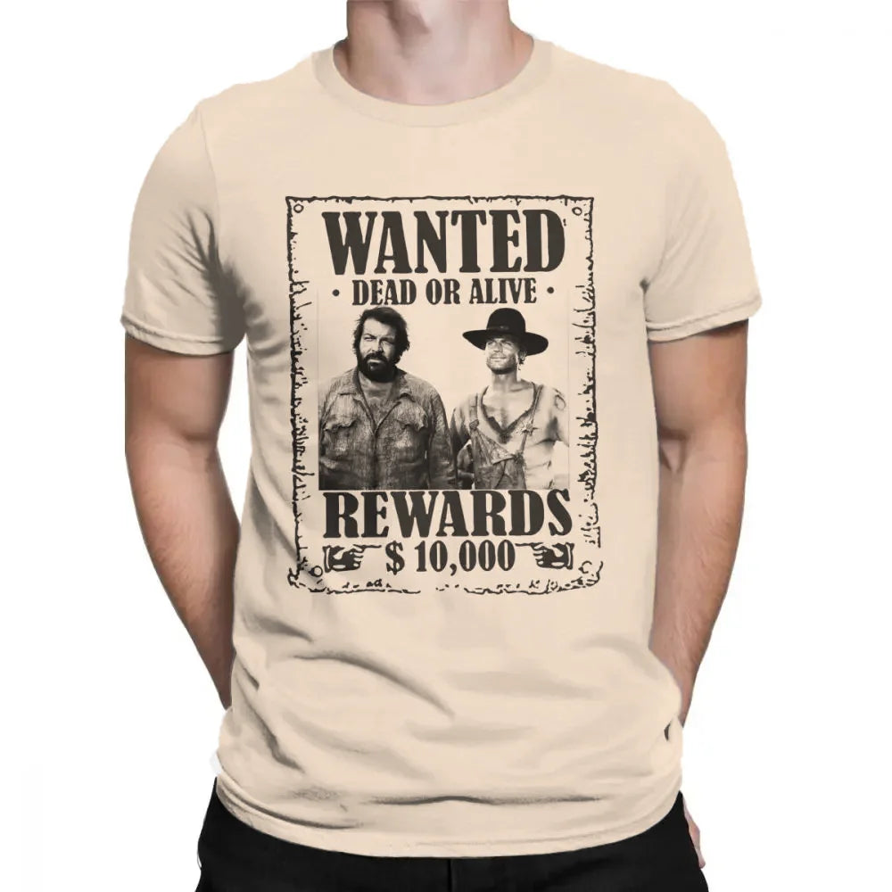 T-shirt pour hommes Bud Spencer Terence Hill Wanted Lo Chimavano, t-shirt classique du film épique, t-shirts Harajuku, hauts graphiques, t-shirt vintage Camara Shopping T-shirt pour hommes Bud Spencer Terence Hill Wanted Lo Chimavano, t-shirt classique du film épique, t-shirts Harajuku, hauts graphiques, t-shirt vintage