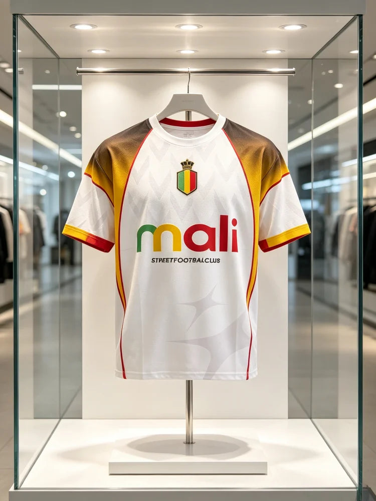 Nouveau Maillot de Football Style Course Américaine Mali Été 2026 pour les Fans – T-shirt Sport Décontracté à Séchage Rapide pour Hommes, Femmes, Famille et Enfants Camara Shopping Nouveau Maillot de Football Style Course Américaine Mali Été 2026 pour les Fans – T-shirt Sport Décontracté à Séchage Rapide pour Hommes, Femmes, Famille et Enfants