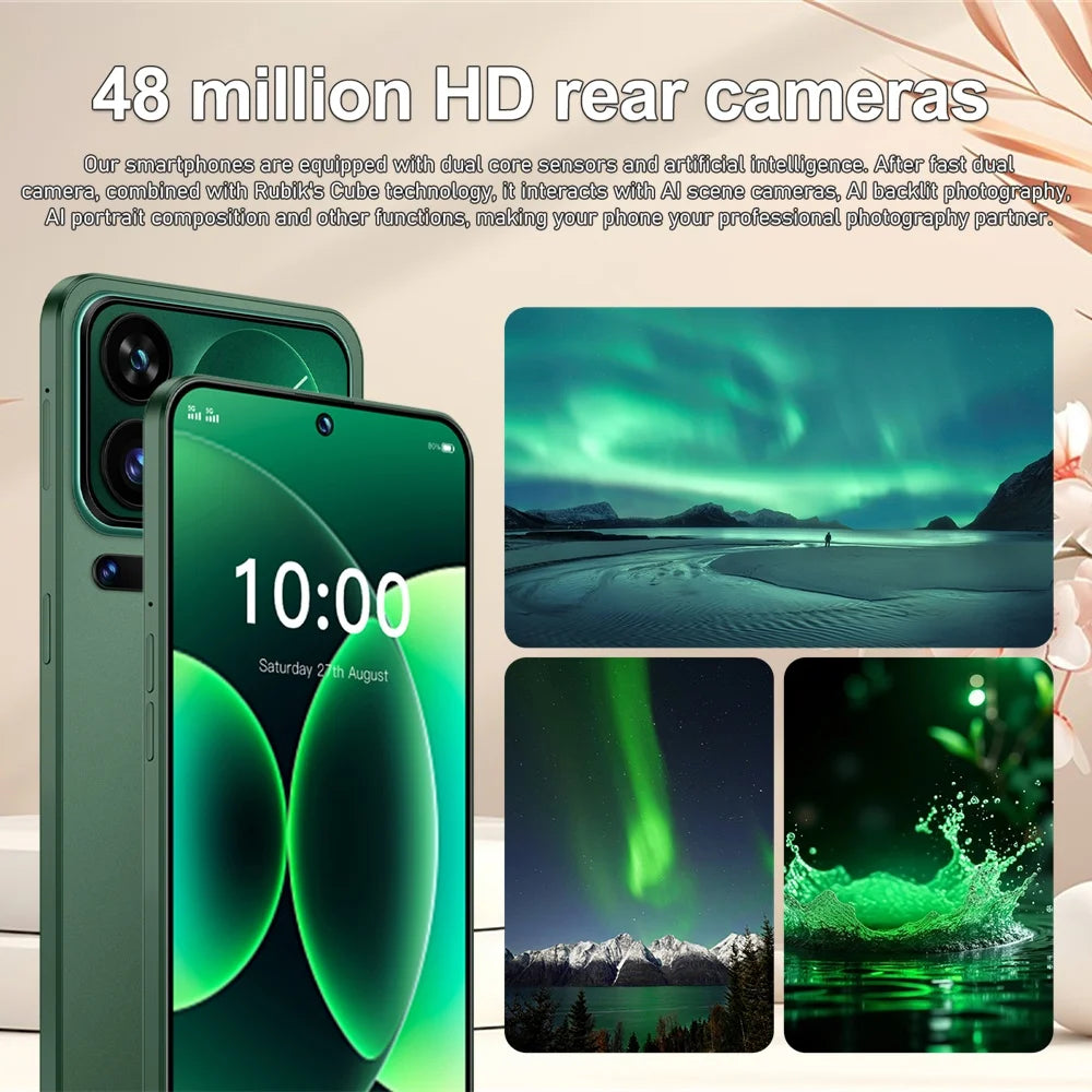 Téléphones mobiles CHOTOG 17 Pro Max Smartphone Android 5G 7.3 HD Téléphone portable 22GB 2TB 7800mAh Octa Core Débloqué Double SIM Appareil photo 16+48MP Camara Shopping Téléphones mobiles CHOTOG 17 Pro Max Smartphone Android 5G 7.3 HD Téléphone portable 22GB 2TB 7800mAh Octa Core Débloqué Double SIM Appareil photo 16+48MP