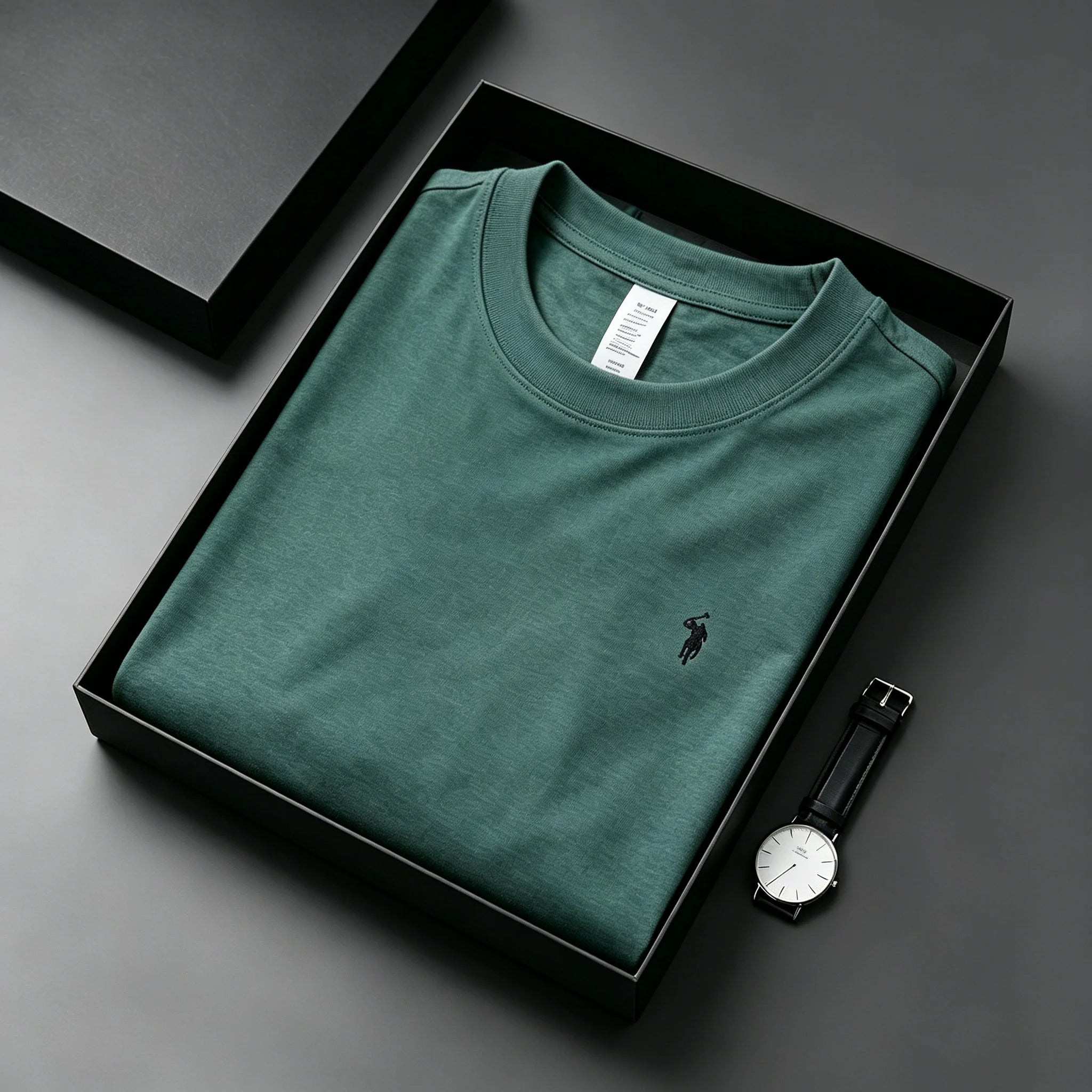 T-shirt Homme 100% Coton Été 2026 Col Rond Broderie Petit Cheval Manches Courtes Mode Sport Décontracté Respirant Usage Quotidien Camara Shopping T-shirt Homme 100% Coton Été 2026 Col Rond Broderie Petit Cheval Manches Courtes Mode Sport Décontracté Respirant Usage Quotidien