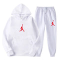 Ensemble deux pièces décontracté printemps-automne pour hommes et femmes, sweat à capuche et pantalon, nouveau ensemble de basketball d'extérieur pour hommes