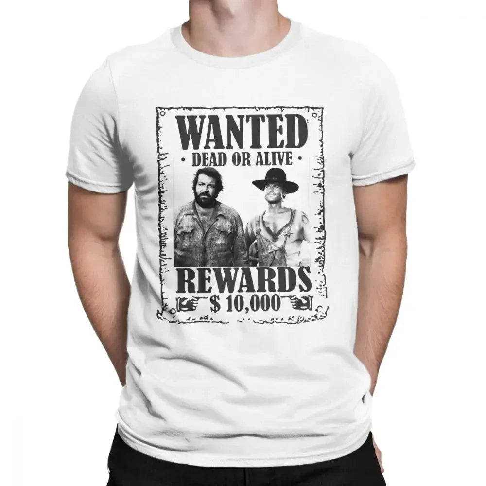 T-shirt pour hommes Bud Spencer Terence Hill Wanted Lo Chimavano, t-shirt classique du film épique, t-shirts Harajuku, hauts graphiques, t-shirt vintage Camara Shopping T-shirt pour hommes Bud Spencer Terence Hill Wanted Lo Chimavano, t-shirt classique du film épique, t-shirts Harajuku, hauts graphiques, t-shirt vintage