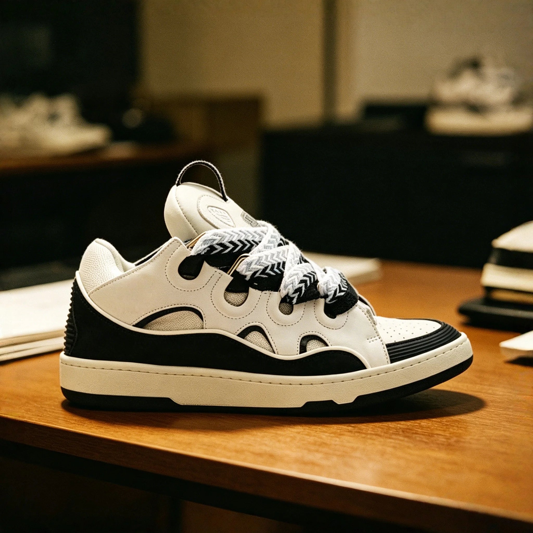 Chaussures de sport décontractées à semelle épaisse originales pour hommes et femmes, baskets décontractées tendance pour couples, chaussures de skateboard Camara Shopping Chaussures de sport décontractées à semelle épaisse originales pour hommes et femmes, baskets décontractées tendance pour couples, chaussures de skateboard