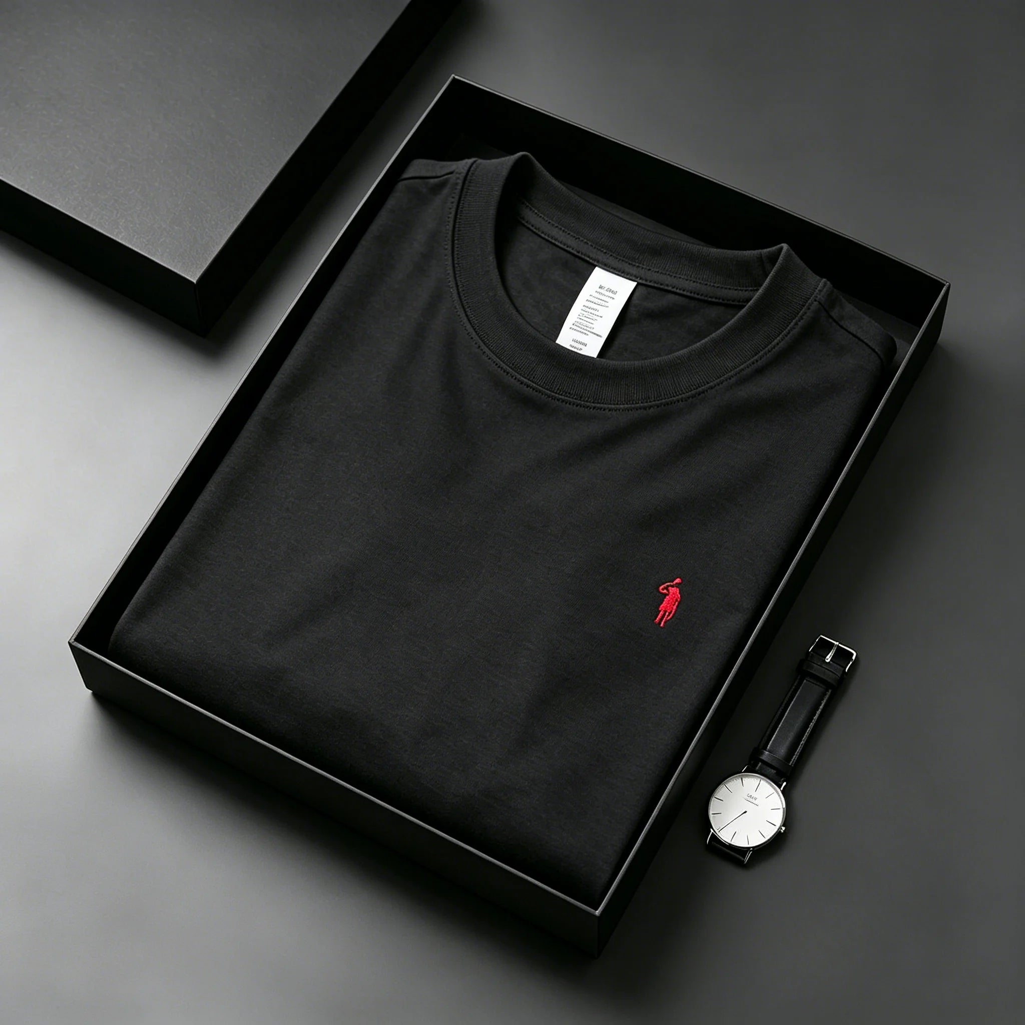T-shirt Homme 100% Coton Été 2026 Col Rond Broderie Petit Cheval Manches Courtes Mode Sport Décontracté Respirant Usage Quotidien Camara Shopping T-shirt Homme 100% Coton Été 2026 Col Rond Broderie Petit Cheval Manches Courtes Mode Sport Décontracté Respirant Usage Quotidien