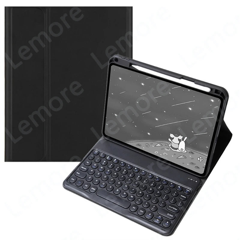 Housse de tablette pour clavier Redmi Pad 2, étui de support de 11 pouces avec fente pour crayon pour clavier espagnol Xiaomi Redmi Pad 2 2025