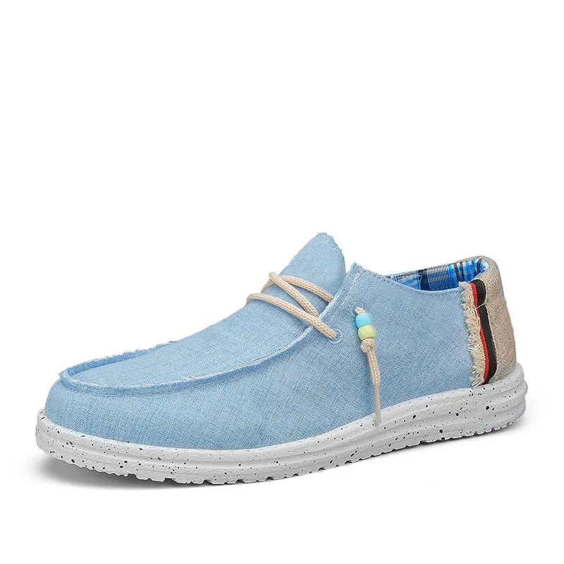 Printemps été bleu hommes chaussures bateau décontractées léger sans lacet chaussures de conduite hommes coupe basse respirant toile hommes chaussures mocassins Camara Shopping Printemps été bleu hommes chaussures bateau décontractées léger sans lacet chaussures de conduite hommes coupe basse respirant toile hommes chaussures mocassins