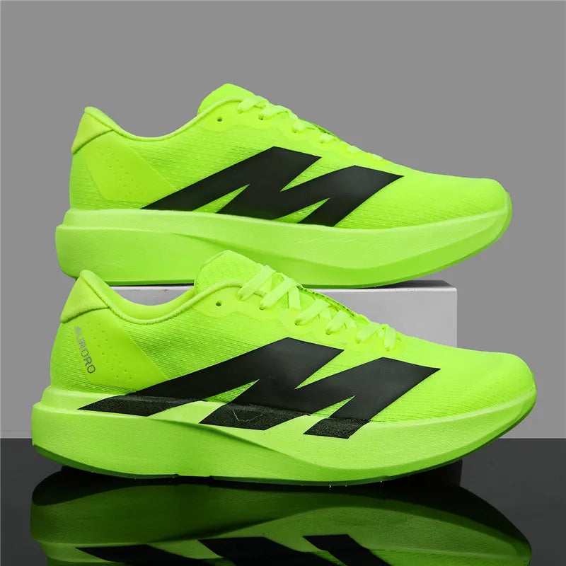 Chaussures de course athlétiques pour hommes, spécialité marathon, entraînement, course, sport, plaque carbone, légères, confortables, baskets décontractées pour femmes Camara Shopping Chaussures de course athlétiques pour hommes, spécialité marathon, entraînement, course, sport, plaque carbone, légères, confortables, baskets décontractées pour femmes