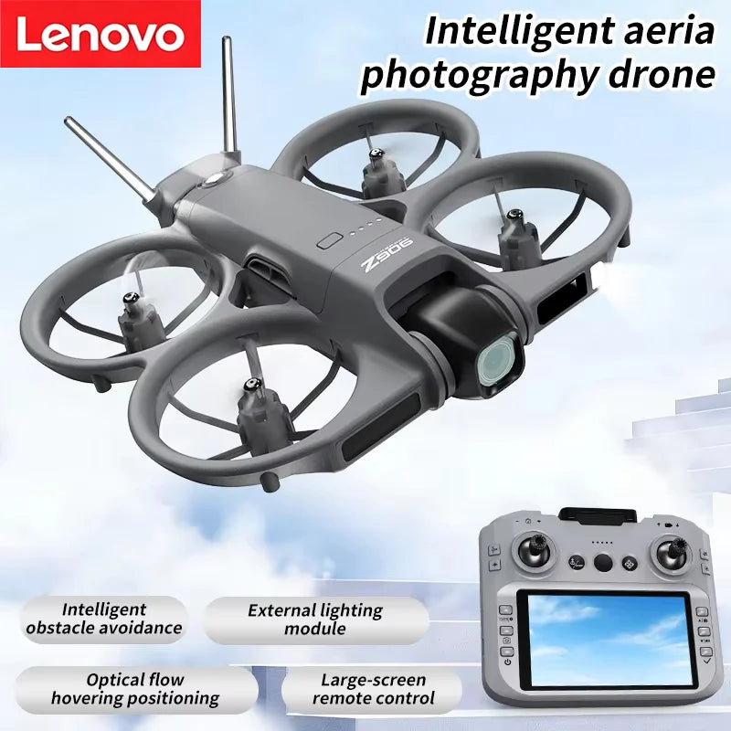 Drone Lenovo Z906 8K HD Aérien Intelligent avec Évitement d'Obstacles, Télécommande à Grand Écran, Pliable, Moteur Brushless, GPS Camara Shopping Drone Lenovo Z906 8K HD Aérien Intelligent avec Évitement d'Obstacles, Télécommande à Grand Écran, Pliable, Moteur Brushless, GPS
