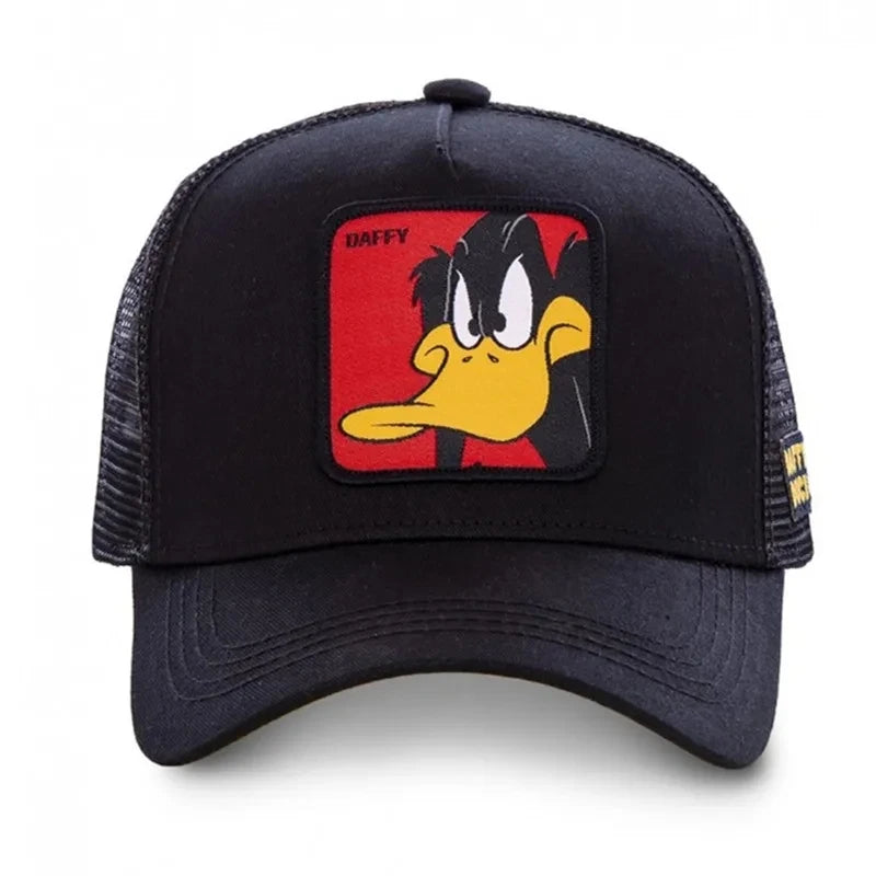 Casquette de baseball unisexe Anime Cartoon pour hommes, chapeau de camionneur, patch Piazza, haute qualité, offre spéciale Camara Shopping Casquette de baseball unisexe Anime Cartoon pour hommes, chapeau de camionneur, patch Piazza, haute qualité, offre spéciale