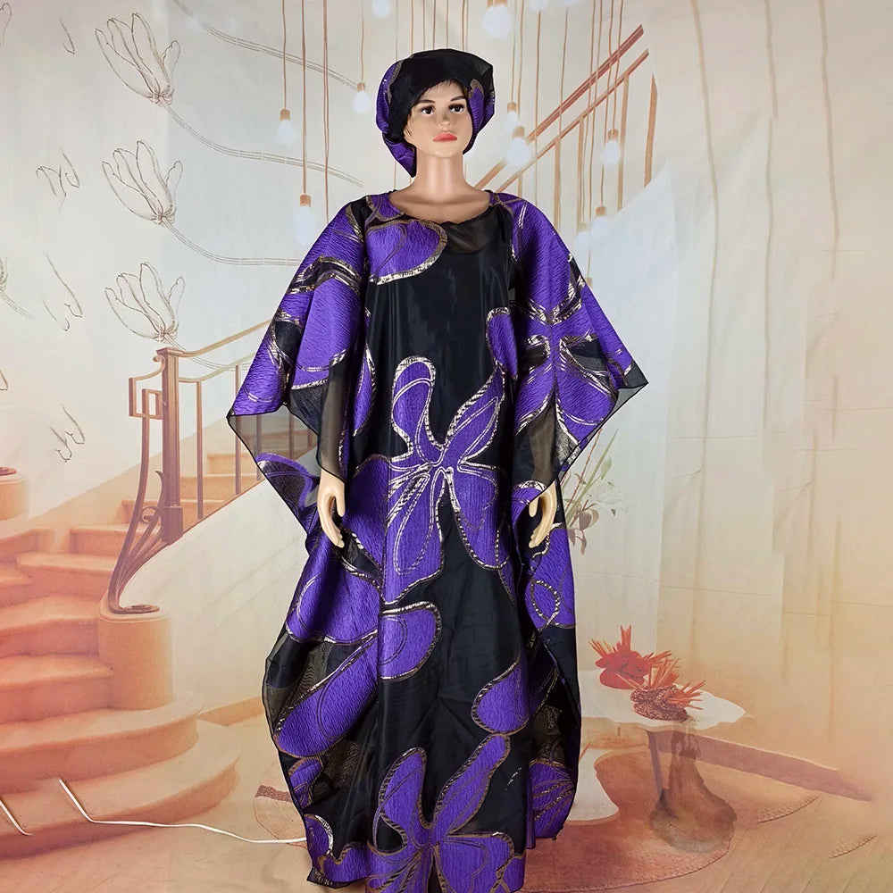 Nouvelles Robes Africaines pour Femme, Ensemble Deux Pièces, Vêtements d'Église pour Femme avec Foulard Intégré, Tenue Africaine Camara Shopping Nouvelles Robes Africaines pour Femme, Ensemble Deux Pièces, Vêtements d'Église pour Femme avec Foulard Intégré, Tenue Africaine