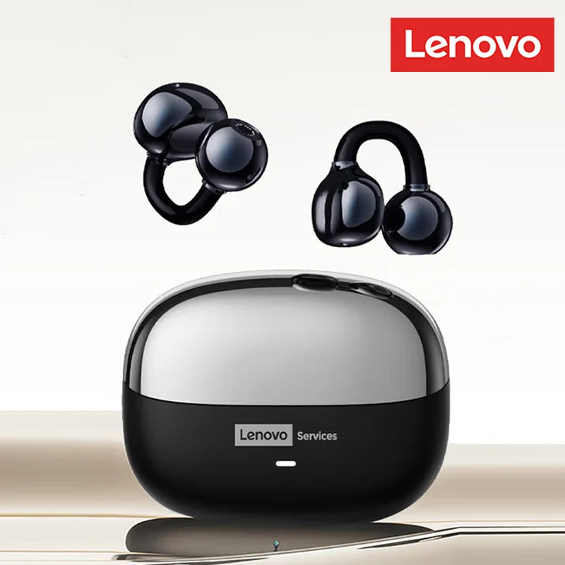 Écouteurs sans fil Bluetooth 6.0 Choice Lenovo LE302 OWS à clip d'oreille, appels HD, faible latence, pour le gaming – Nouveauté Camara Shopping Écouteurs sans fil Bluetooth 6.0 Choice Lenovo LE302 OWS à clip d'oreille, appels HD, faible latence, pour le gaming – Nouveauté