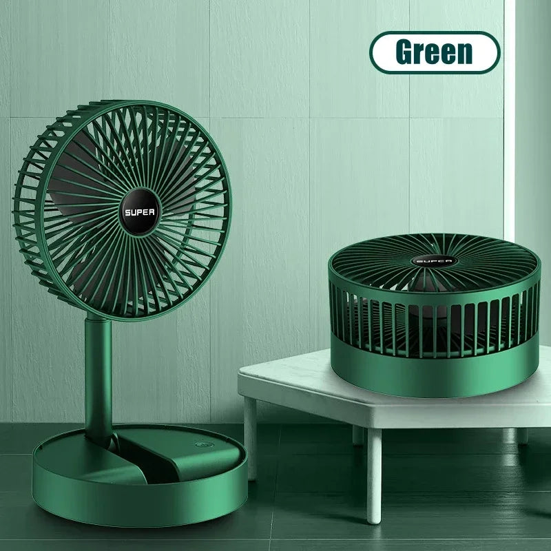 Ventilateur USB de bureau pliant rétractable ventilateur de charge USB ventilateur muet Portable pour bureau dortoir maison Mini ventilateurs électriques Camara Shopping Ventilateur USB de bureau pliant rétractable ventilateur de charge USB ventilateur muet Portable pour bureau dortoir maison Mini ventilateurs électriques
