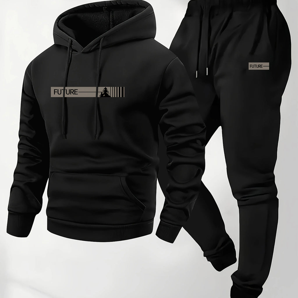Ensemble jogging homme 2 pièces – Sweat à capuche et pantalon - Camara ShoppingEnsemble jogging homme 2 pièces – Sweat à capuche et pantalon