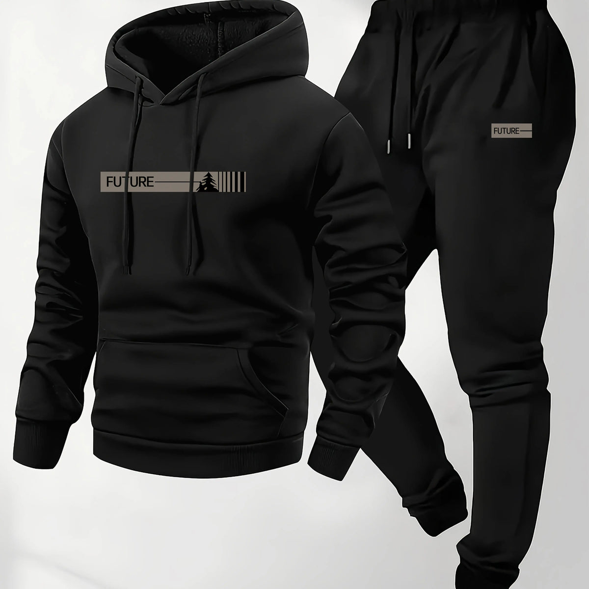 Ensemble jogging homme 2 pièces – Sweat à capuche et pantalon - Camara ShoppingEnsemble jogging homme 2 pièces – Sweat à capuche et pantalon