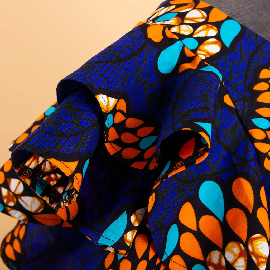 Ensemble africain 2 pièces pour femmes, haut court + jupe imprimée, vêtements Ankara, tenues Dashiki, chemisier, chemise, jupe Midi, décontracté, S1926100 Camara Shopping Ensemble africain 2 pièces pour femmes, haut court + jupe imprimée, vêtements Ankara, tenues Dashiki, chemisier, chemise, jupe Midi, décontracté, S1926100