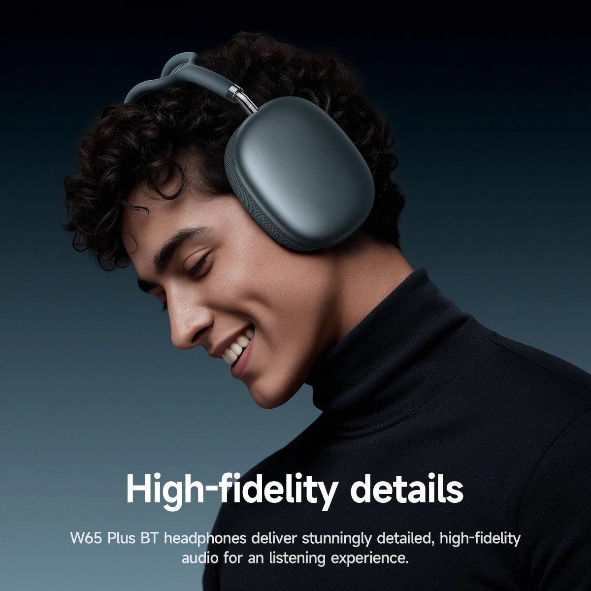 HOCO W65 Plus ANC - Casque Bluetooth sans fil à réduction de bruit - Camara ShoppingHOCO W65 Plus ANC - Casque Bluetooth sans fil à réduction de bruit