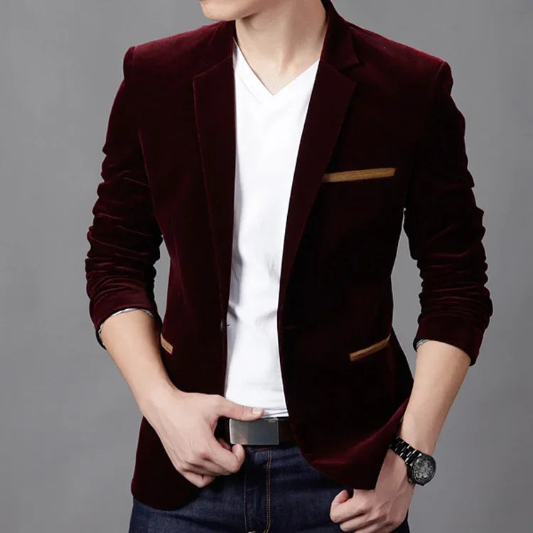 MRMT 2026 Nouvelle Veste de Costume Slim Unie pour Homme – Tendance Jeune et Élégante Camara Shopping MRMT 2026 Nouvelle Veste de Costume Slim Unie pour Homme – Tendance Jeune et Élégante