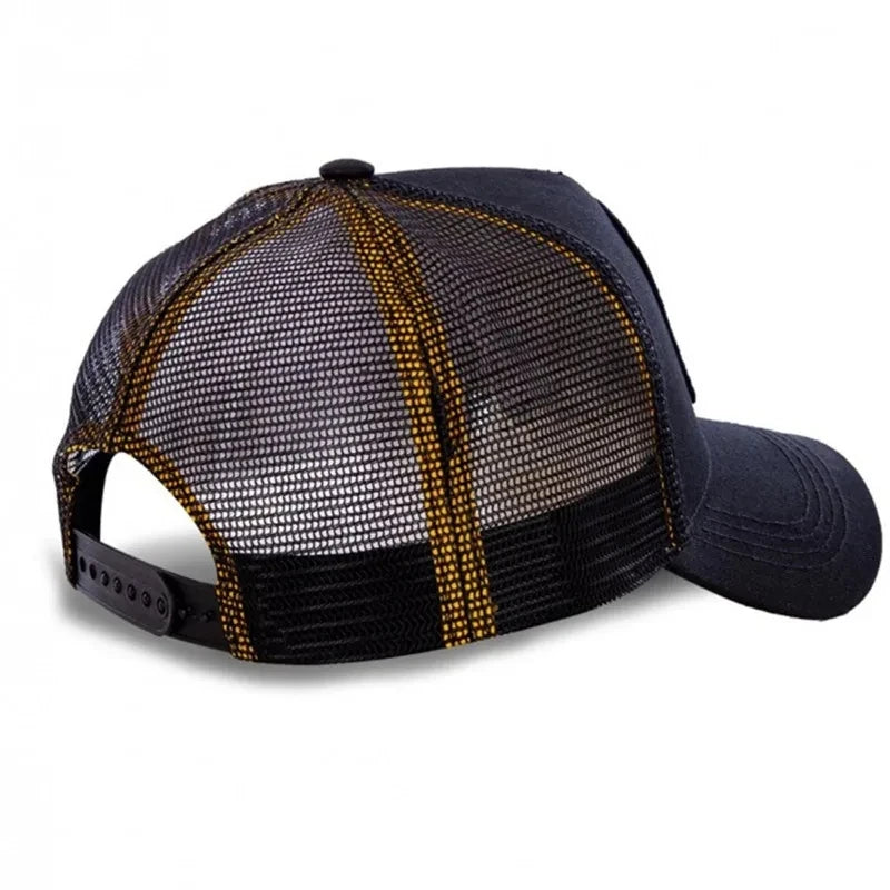 Casquette de baseball unisexe Anime Cartoon pour hommes, chapeau de camionneur, patch Piazza, haute qualité, offre spéciale Camara Shopping Casquette de baseball unisexe Anime Cartoon pour hommes, chapeau de camionneur, patch Piazza, haute qualité, offre spéciale