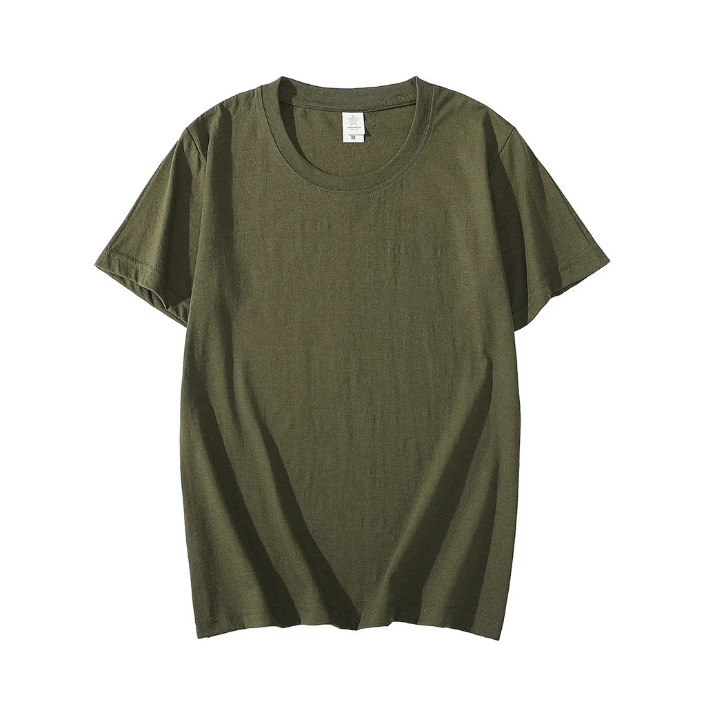 MRMT 2026 Nouveau T-shirt en coton pour homme à manches courtes, couleur unie, hauts pour hommes Camara Shopping MRMT 2026 Nouveau T-shirt en coton pour homme à manches courtes, couleur unie, hauts pour hommes