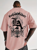 Los Angeles imprimer 100% coton à la mode hommes femmes T-shirt été automne quotidien Sports de plein air fête décontracté ample rue à manches courtes Camara Shopping Los Angeles imprimer 100% coton à la mode hommes femmes T-shirt été automne quotidien Sports de plein air fête décontracté ample rue à manches courtes
