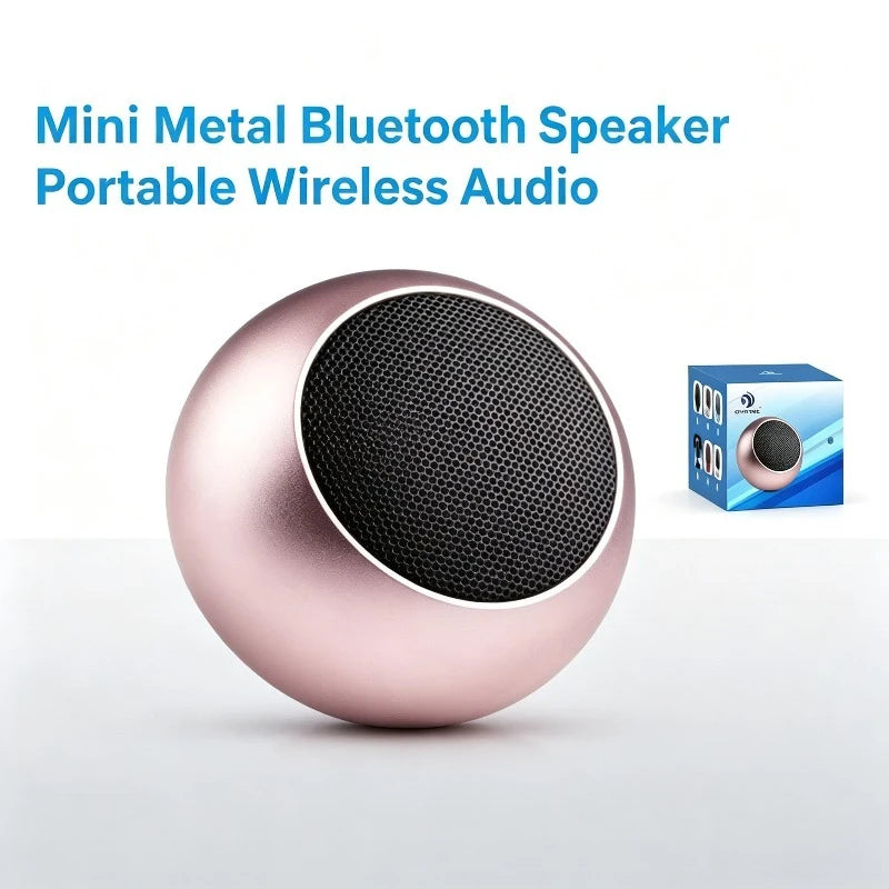 OYATEC OY-M03 Mini haut-parleur Bluetooth rond compact, coque en métal, son Hi-Fi surround, basses profondes, batterie longue durée, portable, pour voiture, maison, voyage Camara Shopping OYATEC OY-M03 Mini haut-parleur Bluetooth rond compact, coque en métal, son Hi-Fi surround, basses profondes, batterie longue durée, portable, pour voiture, maison, voyage