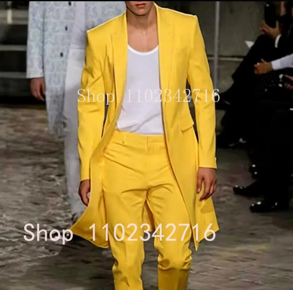 Veste longue d'été pour hommes, costumes de mariage, pantalon blanc, Tuxedos de marié, Blazer classique à revers, manteau 2 pièces, pantalon de bal, nouvelle collection 2025 Camara Shopping Veste longue d'été pour hommes, costumes de mariage, pantalon blanc, Tuxedos de marié, Blazer classique à revers, manteau 2 pièces, pantalon de bal, nouvelle collection 2025