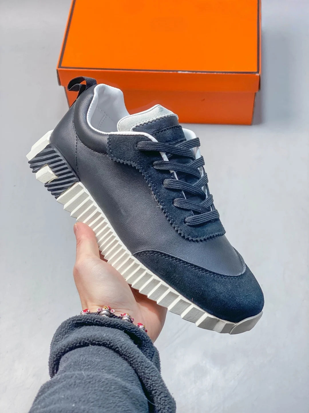 Baskets en cuir pour hommes à semelle épaisse dentelée, chaussures décontractées rouges à lacets, antidérapantes pour la marche Camara Shopping Baskets en cuir pour hommes à semelle épaisse dentelée, chaussures décontractées rouges à lacets, antidérapantes pour la marche