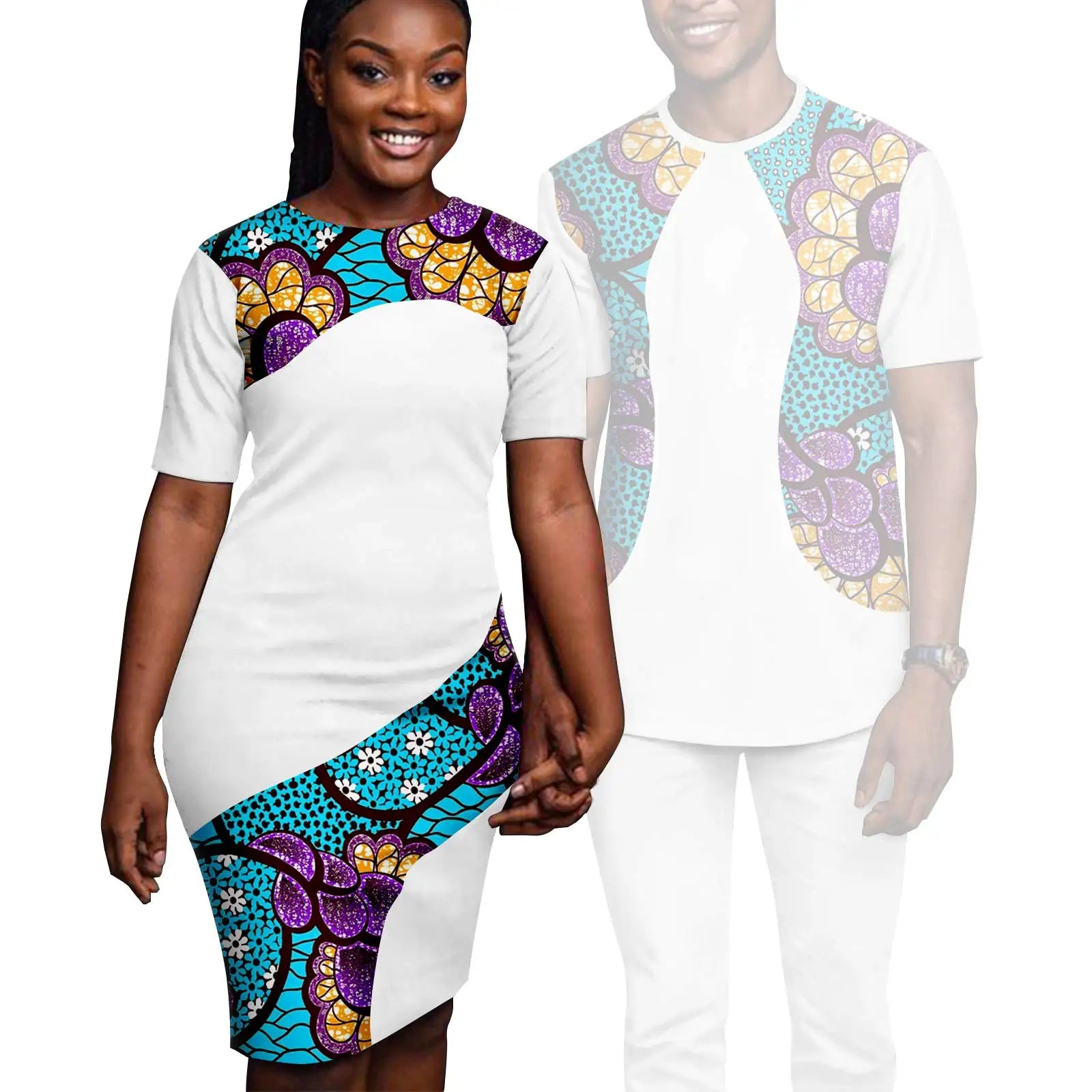 Vêtements Africains Assortis pour Couple, Imprimé Turque, Baya, Robes Slim aux Hanches, Bazin Riche, Tenues pour Hommes, Dashiki, Vêtements d'Été Y22C086 Camara Shopping Vêtements Africains Assortis pour Couple, Imprimé Turque, Baya, Robes Slim aux Hanches, Bazin Riche, Tenues pour Hommes, Dashiki, Vêtements d'Été Y22C086