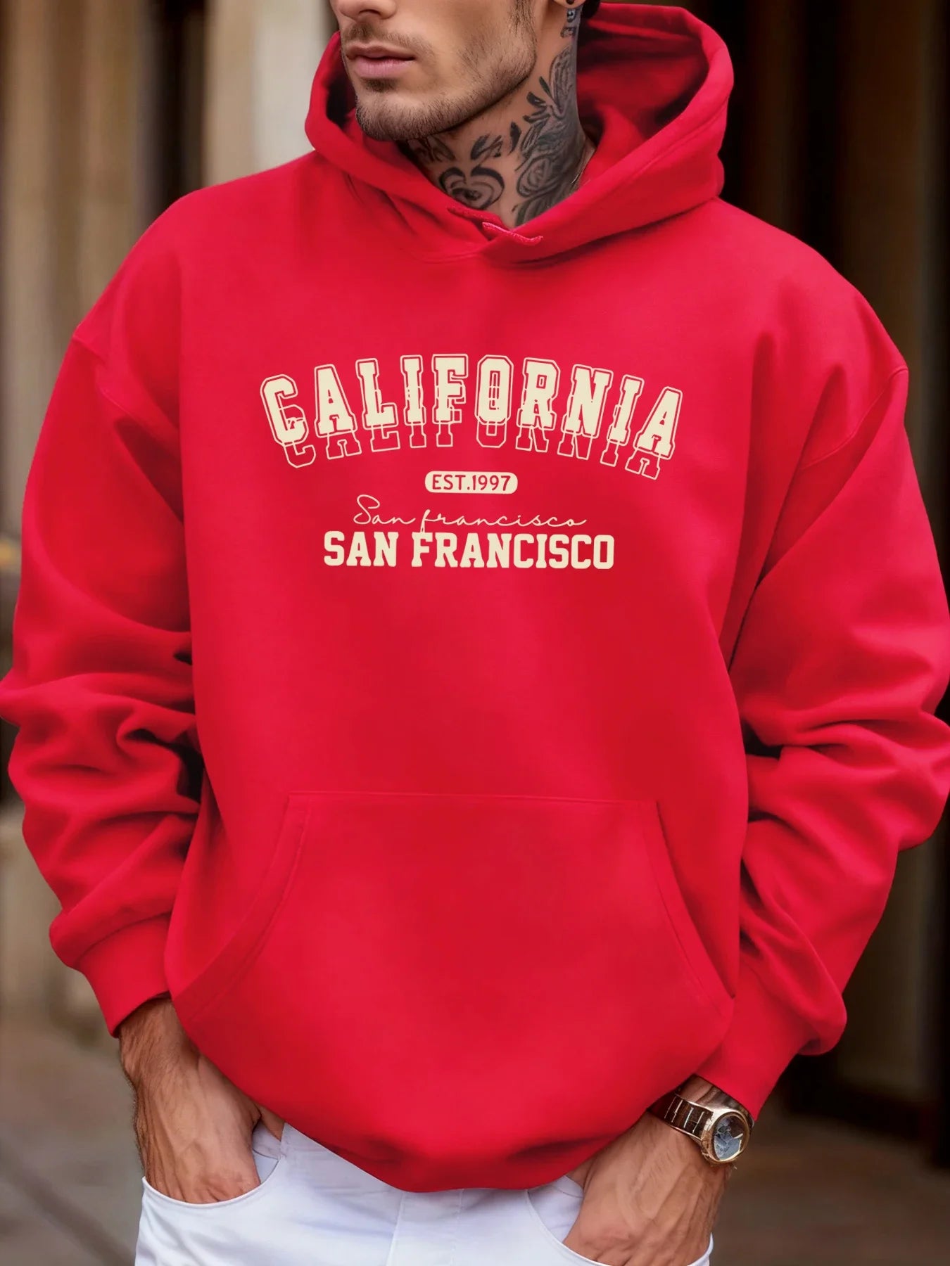 California San Francisco Est 1997 imprimer doux sweatà capuche amplepolaire automne vêtements deSport hommes Sport Joggingsweats Camara Shopping California San Francisco Est 1997 imprimer doux sweatà capuche amplepolaire automne vêtements deSport hommes Sport Joggingsweats