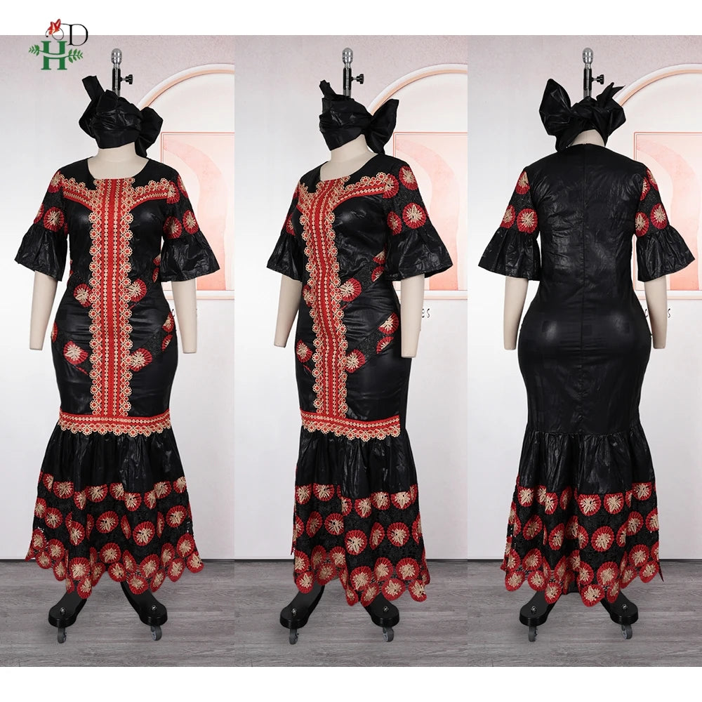 H&D Embroidery Dresses on Clearance Sale African Dresses for Woman Boubou from Nigeria Original vêtement africain femme luxe Camara Shopping H&D Embroidery Dresses on Clearance Sale African Dresses for Woman Boubou from Nigeria Original vêtement africain femme luxe