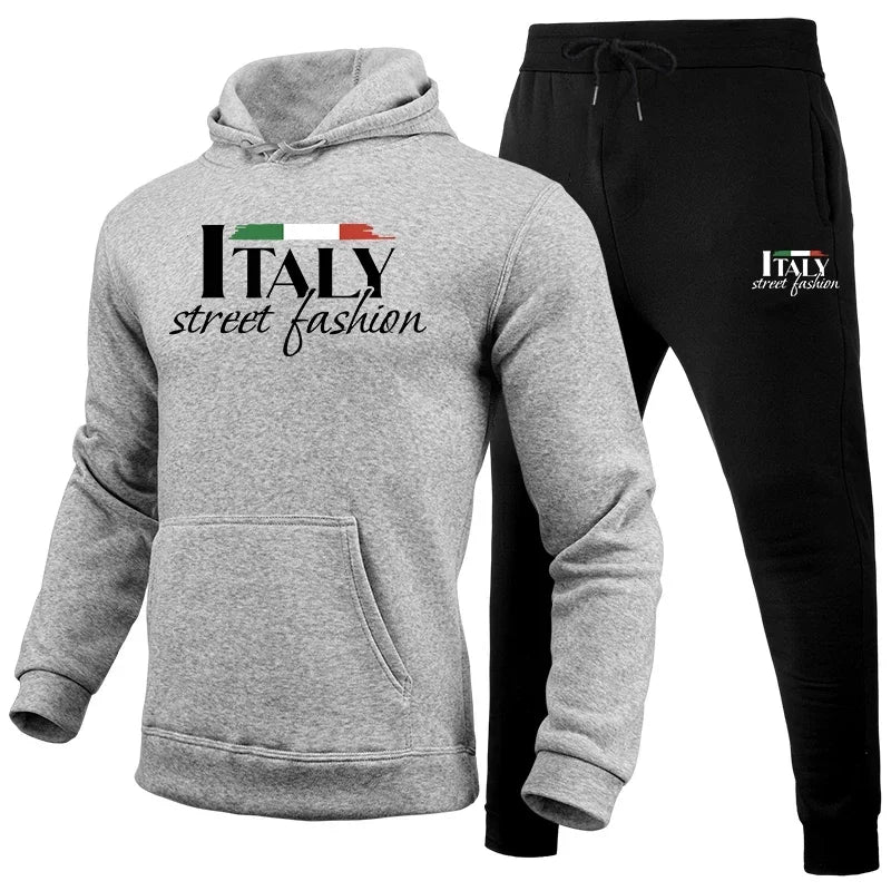 Survêtement pour hommes décontracté impression sweat pantalons de survêtement 2 pièces ensemble sport Jogging hommes vêtements Camara Shopping Survêtement pour hommes décontracté impression sweat pantalons de survêtement 2 pièces ensemble sport Jogging hommes vêtements