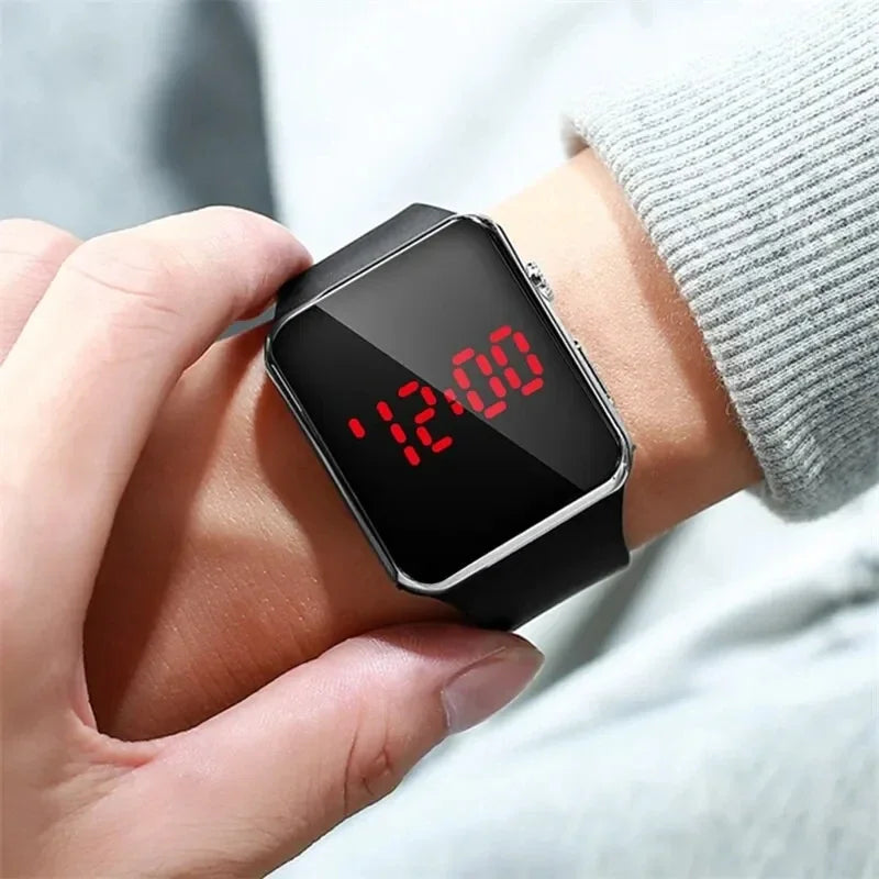 2024 Fashion Sport Digital Watch Women Men Square LED Watches Silicone Belt Electronic Women Digital Watches Clock Montre Femme Camara Shopping 2024 Fashion Sport Digital Watch Women Men Square LED Watches Silicone Belt Electronic Women Digital Watches Clock Montre Femme