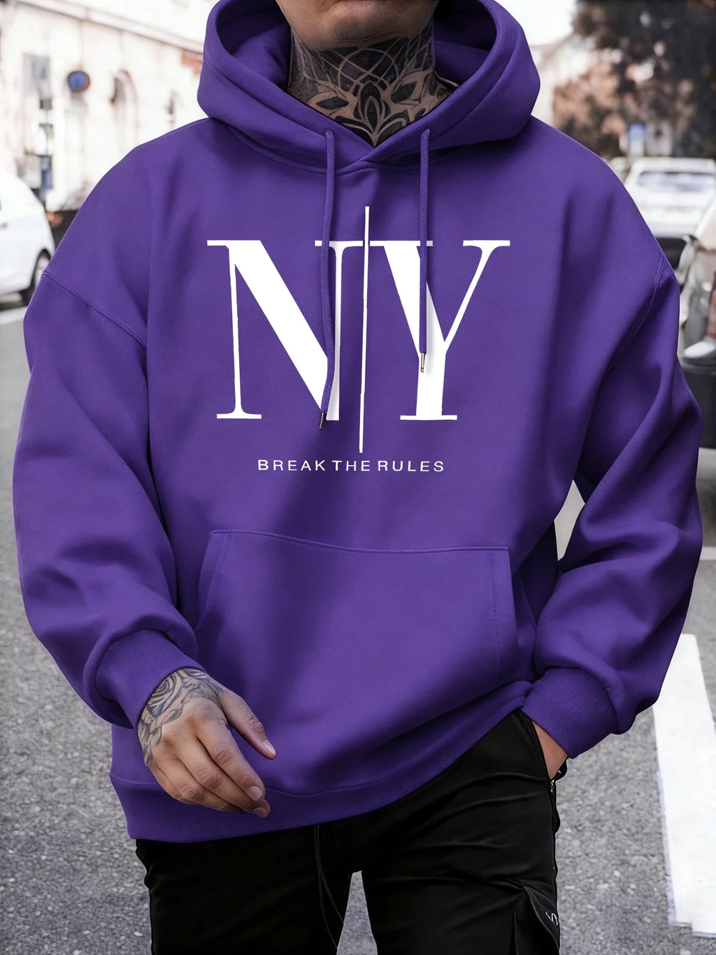 Break The Rules Yes No Imprime automne polaire sweats hommes doux Jogging à capuche rue confortable pulls Sport vêtements de Spo Camara Shopping Break The Rules Yes No Imprime automne polaire sweats hommes doux Jogging à capuche rue confortable pulls Sport vêtements de Spo
