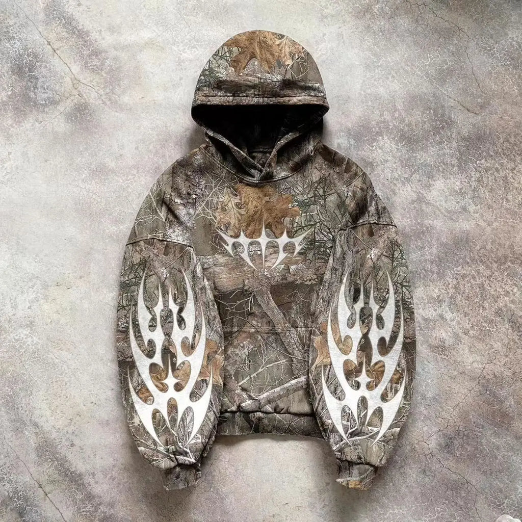 Hoodie Y2K Retro zip up Camouflage Pattern zipper Sweatshirt High Street Hip Hop Streetwear Oversized Unisex Camo Hoodie Camara Shopping Hoodie Y2K Retro zip up Camouflage Pattern zipper Sweatshirt High Street Hip Hop Streetwear Oversized Unisex Camo Hoodie