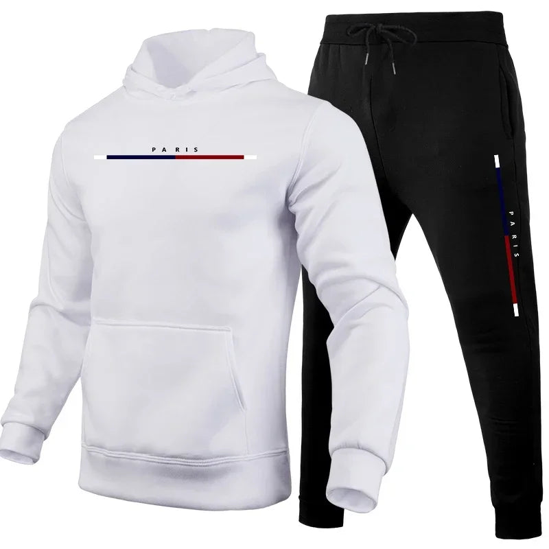 Survêtement pour hommes décontracté impression sweat pantalons de survêtement 2 pièces ensemble sport Jogging hommes vêtement Camara Shopping Survêtement pour hommes décontracté impression sweat pantalons de survêtement 2 pièces ensemble sport Jogging hommes vêtement